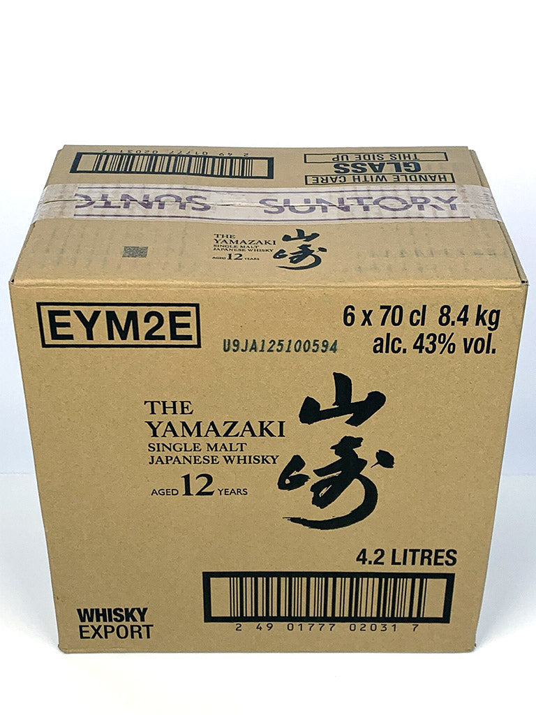 Yamazaki 12 Year Old Case of 6 The Whisky Source