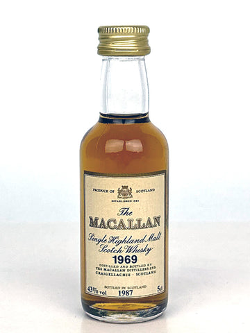 1969 Macallan 18 Year Old Miniature