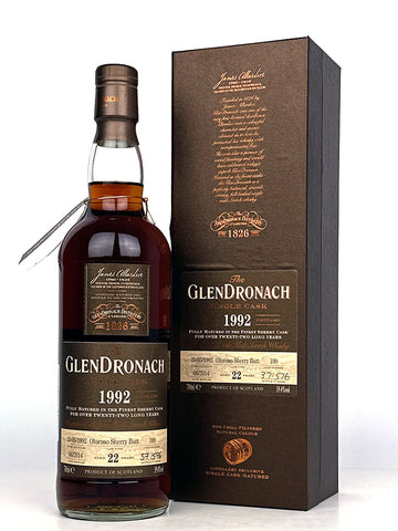 1992 Glendronach 22 Year Old Single Cask #199