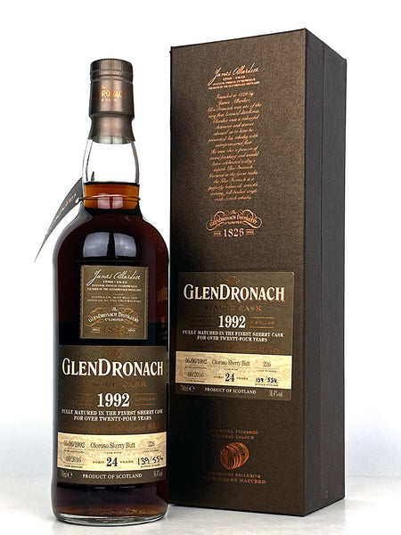 1992 Glendronach 24 Year Old Single Cask #226