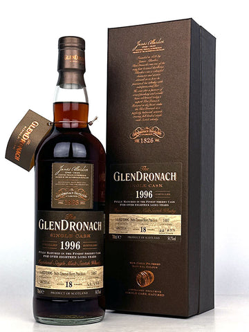 1996 Glendronach 18 Year Old Single Cask #1487