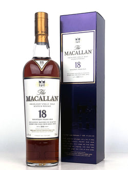 Macallan 18 Year Old Sherry Oak (2016 Release)