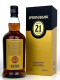 Springbank 21 Year Old (2024 Release)